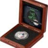 2020 £2 Irradiated Britannia Glow In The Dark 1oz Silver Coin - Image 2