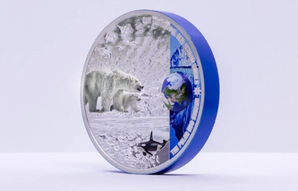 2020 The Polar Ecosystems 2oz Silver Proof Coin - Image 4