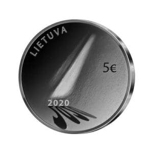 2020 €5 Dedicated to Hope Silver Proof Coin