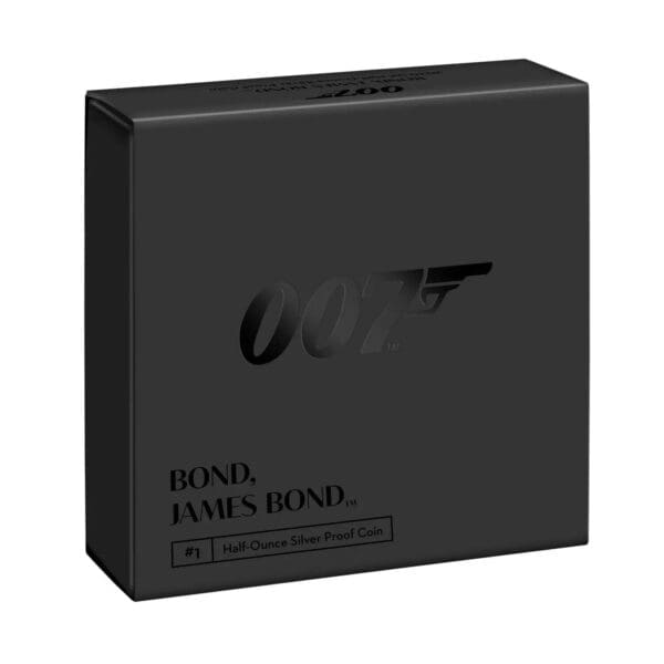 2020 £1 James Bond 007 Aston Martin 1/2oz Silver Proof Coin - Image 4