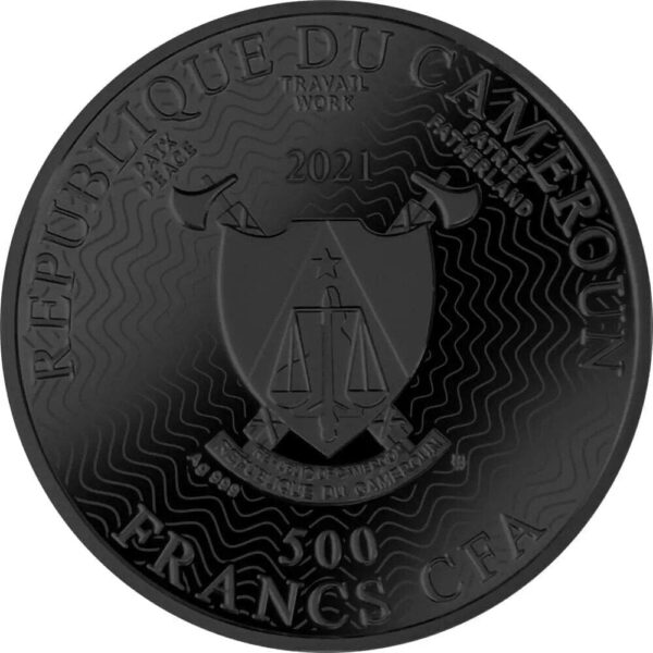 2021 Solar System - The Sun Silver Ruthenium Coin - Image 2