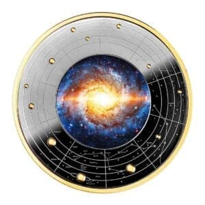 2021 Solar System – The Milky Way Silver Ruthenium Coin