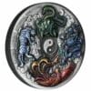2021 $5 Chinese Ancient Mythical Creatures 5oz Silver Antiqued Coin