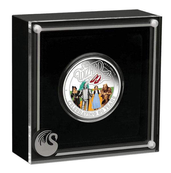 2019 $1 The Wizard of Oz 80th Anniversary 1oz Silver Proof Coin - Image 3