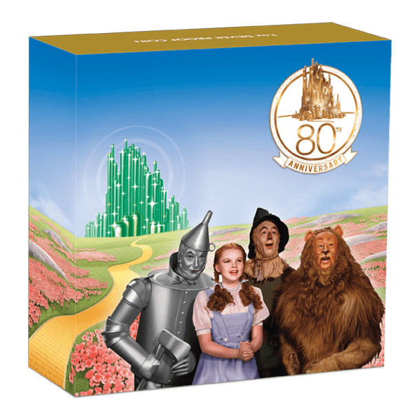 2019 $1 The Wizard of Oz 80th Anniversary 1oz Silver Proof Coin - Image 5