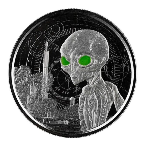 2021 Alien 1/2oz Silver 4 Coin Set - Image 7