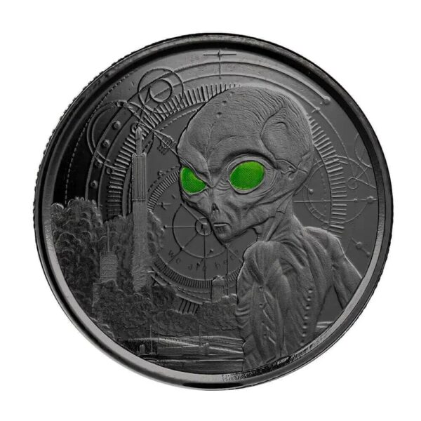 2021 Alien 1/2oz Silver 4 Coin Set - Image 9