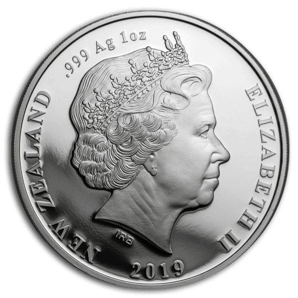 2019 $1 New Zealand Space Pioneers Silver Proof Coin - Image 6