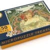2021 $20 Micropuzzle Treasures Reverie by Mucha 3oz Silver Coin - Image 4