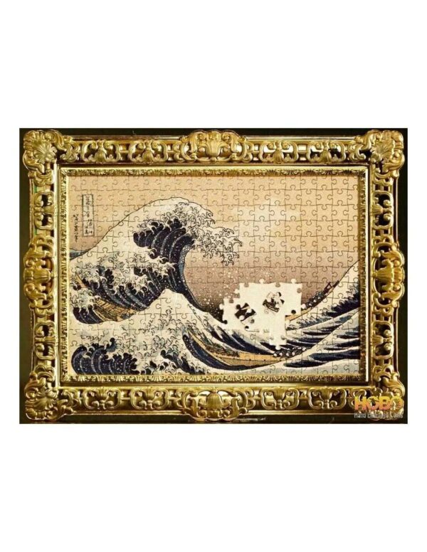 2021 Kanagawa Waves World Famous Painting Jigsaw Bimetal Coin