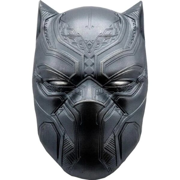 2021 $5 Marvel Black Panther Mask 2oz Silver Antiqued Coin