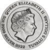 2022 $5 Nine Planets of the Solar System 5oz Silver Antiqued Coin - Image 2