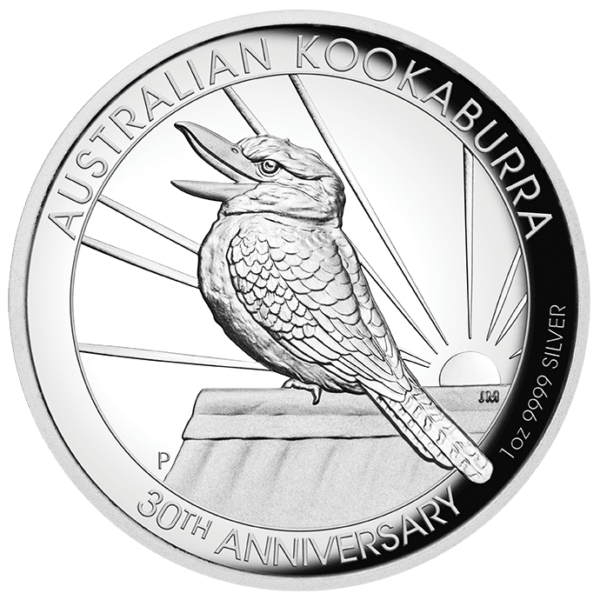 2020 Australian Kookaburra High Relief 1oz Silver Coin