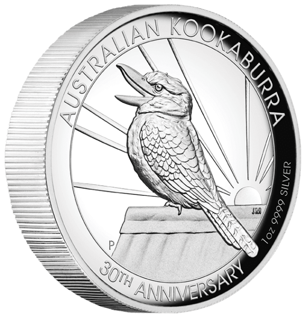 2020 Australian Kookaburra High Relief 1oz Silver Coin - Image 2