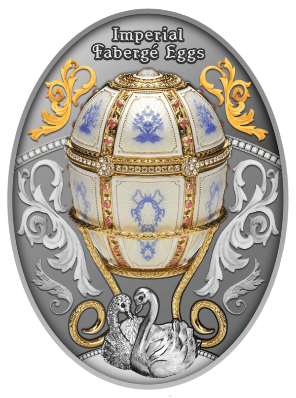 2021 $1 Imperial Fabergé Eggs Silver Coin