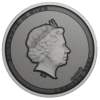 2021 $1 Do You See Me? Uroplatus Phantasticus 1/2oz Silver Coin - Image 2