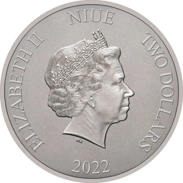 2022 $2 The Lord Of The Rings - Rivendell 1oz Silver Coin - Image 4