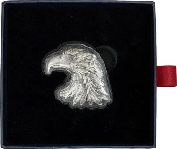 2022 American Eagle 1oz Silver Shaped Coin - Image 3