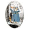 2023 $5 Father Frost and Snow Maiden Matryoshka Doll 1oz Silver Coin - Image 2