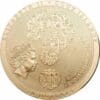 2018 $20 Aztec Calendar Stone Gilded Archeology Symbolism 3oz Silver Coin - Image 2