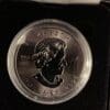 2023 $5 Maple Leaf Jewel Collection Ruby Ruthenium 1oz Silver Coin - Image 3