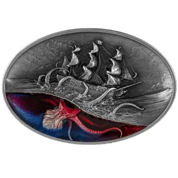 2023 The Kraken 5oz Silver Coin - Image 3