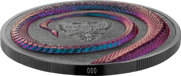 2020 Germania Beasts Fafnir Ultra High Relief 2oz Silver Coin - Image 5