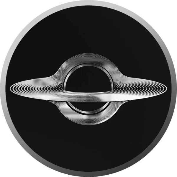 2023 Black Hole V.2 Series Thinnest & Biggest 1g Silver Coin