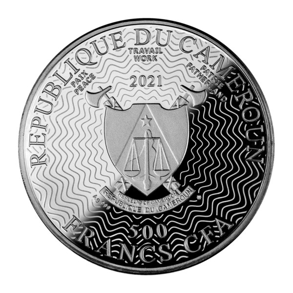 2021 Solar System - Neptune Silver Ruthenium Coin - Image 2