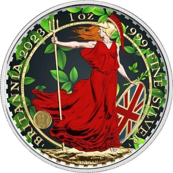 2023 Britannia Tea Time 1oz Silver Coin