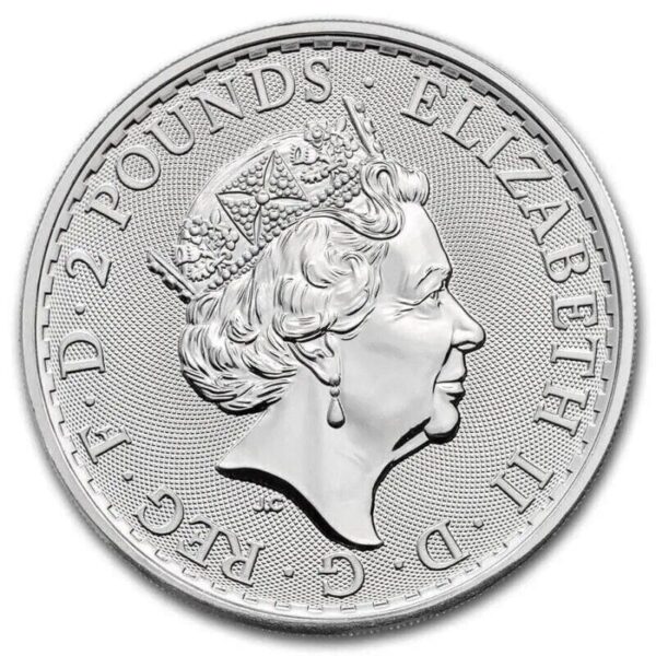 2023 Britannia Tea Time 1oz Silver Coin - Image 3