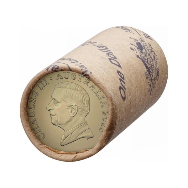 2023 $1 King Charles III Effigy Uncirculated Premium Mint Roll