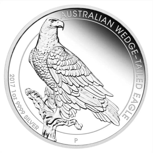 2017 $1 Australian Wedge-Tailed Eagle 1oz Silver Proof Coin - Image 2