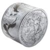2014 $25 Fortuna Redux Mercury 3oz Silver Cylinder Proof Coin - Image 2