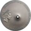 2016 $2 Tamdakht Meteorite Strike 1/2oz Silver Antiqued Coin - Image 2