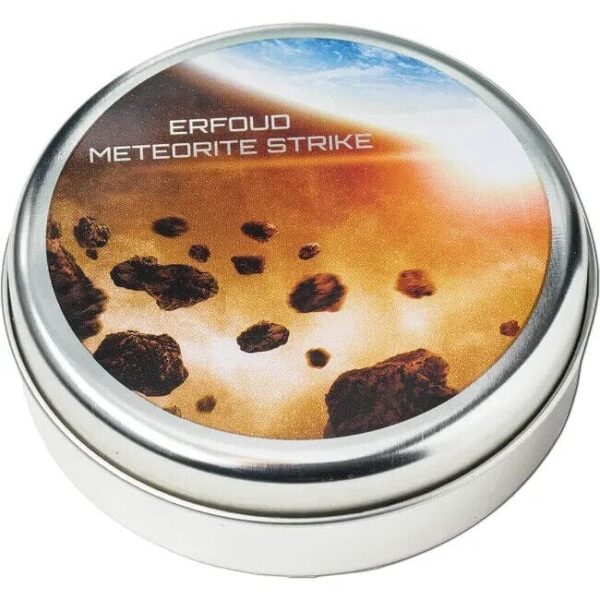 2018 $2 Erfoud Meteorite Strike Copper Plated 1/2oz Silver Coin - Image 3