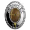 2018 $2 Imperial Fabergé Eggs Karelian Birch Egg Silver Coin