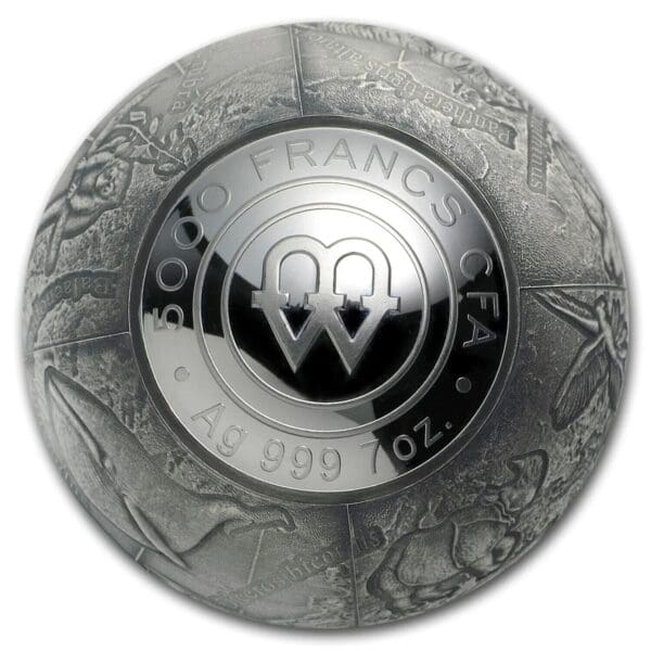 2017 SOS The World Endangered Animal Species 7oz Silver Coin - Image 4