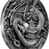 2021 $2 Japanese Dragon Watatsumi Pearl 2oz Silver Coin - Image 3
