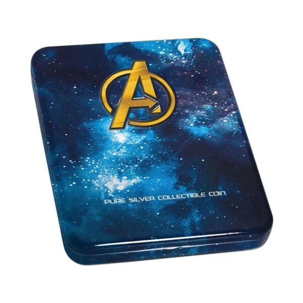 2018 $2 Marvel Thanos Avengers Infinity War 2oz Silver Coin - Image 3