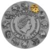2019 $5 Twelve Labours Of Hercules Lernaean Hydra 2oz Silver Coin - Image 2