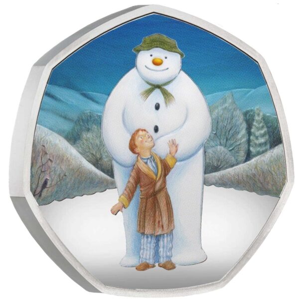 2019 £0.5 The Snowman™ Silver Proof Coin