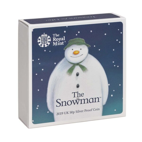 2019 £0.5 The Snowman™ Silver Proof Coin - Image 2