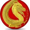 2020 Fafnir Geminus Space Red Germania Beasts 1oz Silver Coin