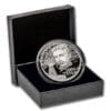 2020 $1 19th Century Geniuses Nikola Tesla 1oz Silver Coin - Image 3