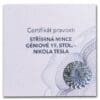 2020 $1 19th Century Geniuses Nikola Tesla 1oz Silver Coin - Image 4