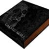 2017 Carved Skull Copper Plated Antiqued 1oz Silver Coin - Image 4