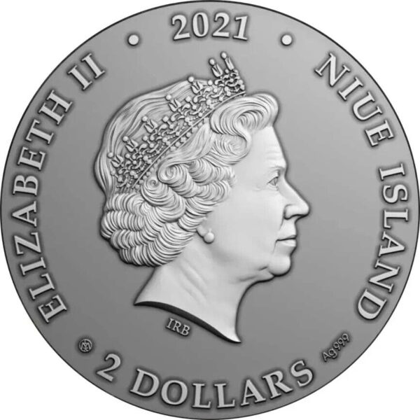 2021 $2 Spirit Of The Forest 2oz Silver Coin - Image 2