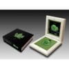 2021 Maple Leaf Mosaic Space Green Edition 1oz Silver Coin - Image 3