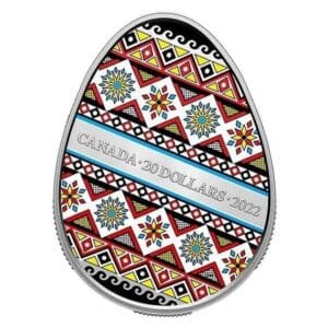 2022 $20 Pysanka Silver Proof Coin